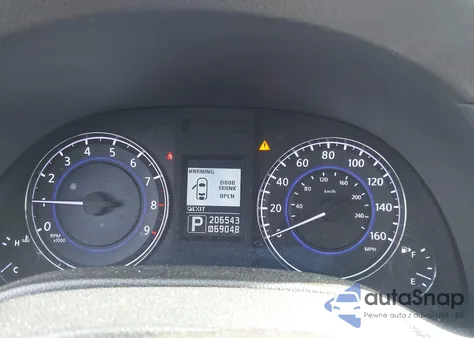 2010 Infiniti G37 z USA, uszkodzony, nr VIN JN1CV6APXAM406409